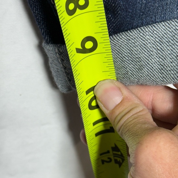 NWT MISS ME BOYFRIEND BERMUDAWomen's Blue Denim Shorts (2an) - Picture 4 of 4